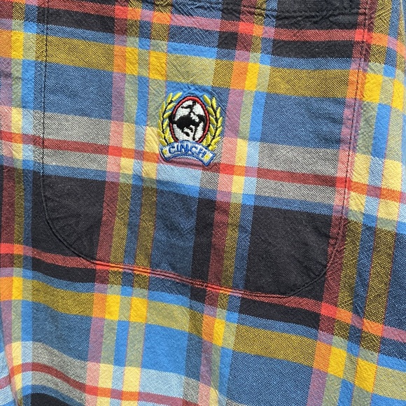 Mens cinch size large button down shirt - Picture 2 of 6